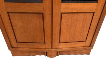 Art Deco Amsterdamse School Bookcase by Hildo Krop for Gebroeders Monsieur